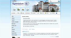 Desktop Screenshot of gymuo.cz